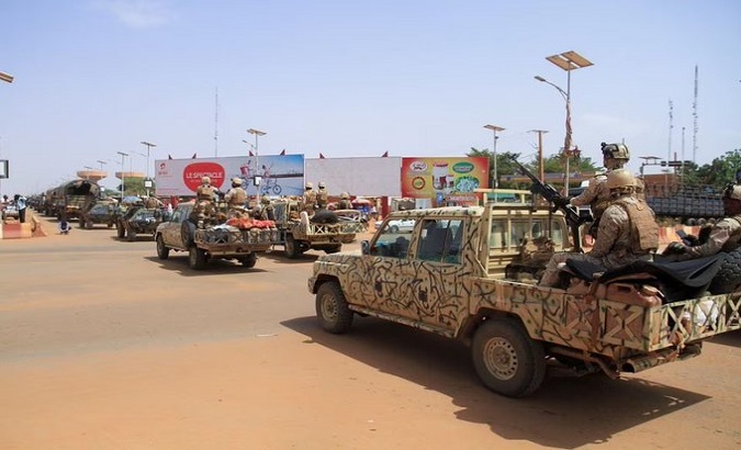 Close sources indicate that the French convoys are heading for Chad, crossing more than 1,600 kilometers of roads and tracks to reach the capital, N'Djamena. Oct. 11, 2023.