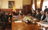 Lasso aclaró que el tema de seguridad de Ecuador estará a la orden del día hasta el último día de su gestión como presidente. 