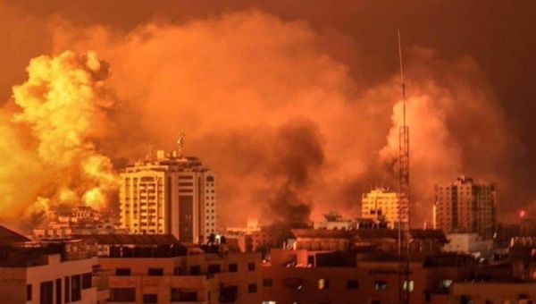 On the 21st day since the recent escalation of the conflict in Gaza erupted, the number of Palestinians killed rose to 7,415. Oct. 27, 2023. 