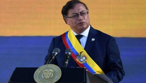 Gustavo Petro has warned that Colombia will break diplomatic relations if Israeli forces do not stop attacking civilians in the Gaza Strip. Nov. 1, 2023. 