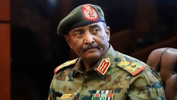 Commander-in-chief of the Sudanese army, General Abdel Fattah al-Burhan. Nov. 1, 2023. 