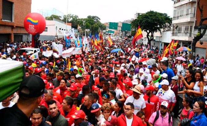 The United Socialist Party of Venezuela (PSUV) is the main political force in the South American country. Nov. 3, 2023.