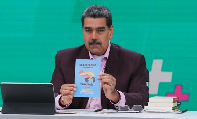Venezuelan President Nicolas Maduro, Nov. 13, 2023.