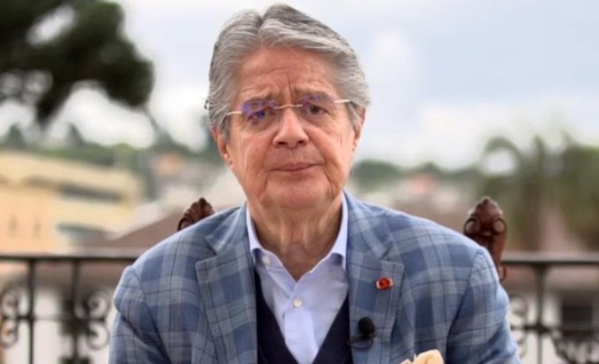 Former President Guillermo Lasso, 2023.
