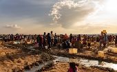 According to official data, more than 420,000 people had crossed the border into South Sudan from Sudan as of December 3. Dec. 8, 2023. 