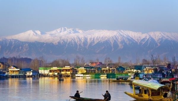 A view of Kashmir region, 2023.