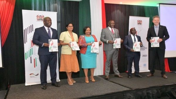 Kenya's National E-Commerce Strategy was launched this afternoon at Radisson Blu, UpperHill. Dec. 13, 2023. 