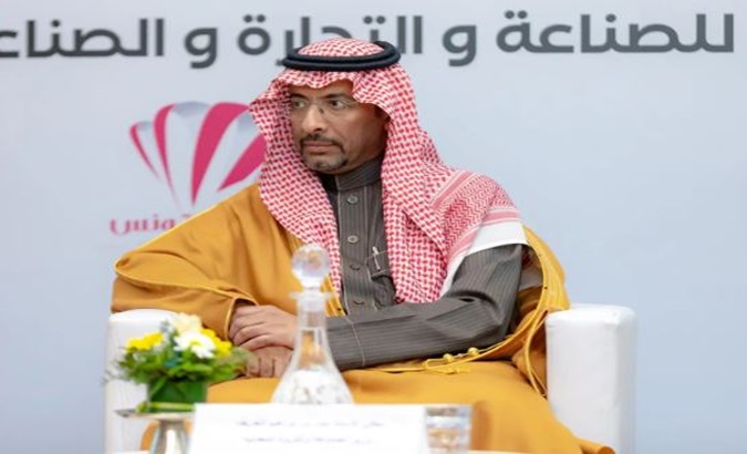 Visiting Saudi Minister of Industry and Mineral Resources Bandar bin Ibrahim Alkhorayef said his country wishes to be an active partner in Tunisia's economic activities. Dec. 27, 2023.