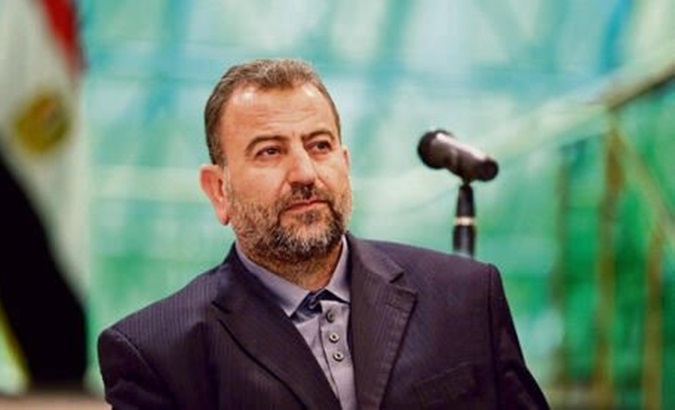 Saleh Al-Arouri, the deputy chief of Hamas Political Bureau.