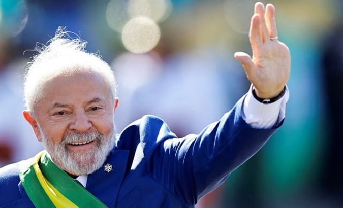 Brazilian President Lula da Silva, Jan. 2023.