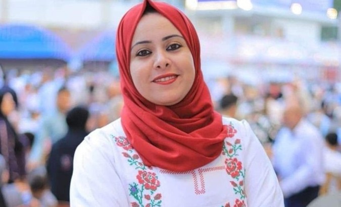 Journalist Heba Al-Abadla