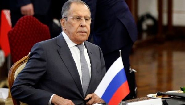 Russian Foreign Affairs Minister Sergei Lavrov.