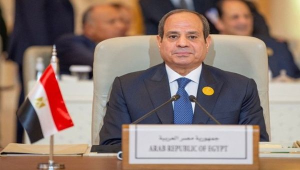 Egypt's President Abdel-Fattah El-Sisi. Jan. 18, 2024. 