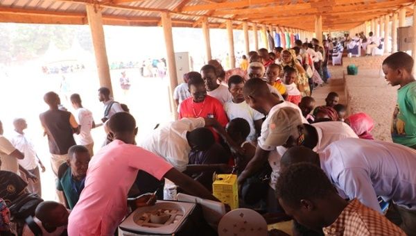 Yellow fever vaccination campaign begins in Western Equatoria State. Feb. 13, 2024. 