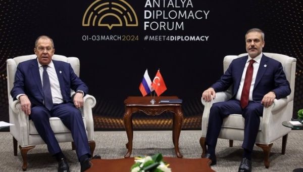FM Sergei Lavrov (Russia) and Hakan Fidan (Türkiye), March 1, 2024. 