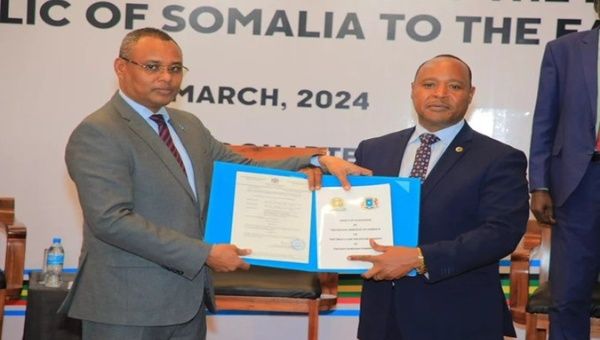 Somalia became the Eighth Partner State of the EAC. Mar. 5, 2024.  