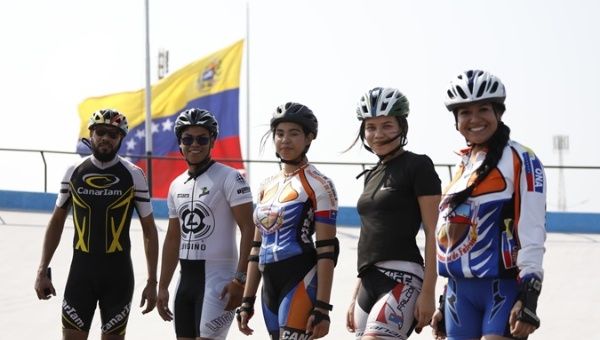 Venezuelan athletes at the Sports CIty in Falcon state, March 7, 2024. 