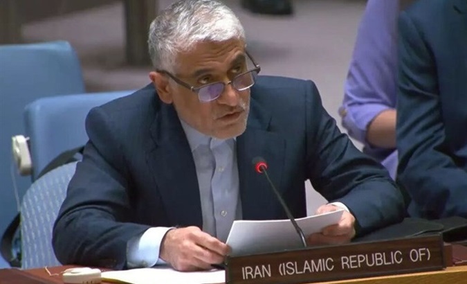 Iranian Ambassador Amir Saeid Iravani.
