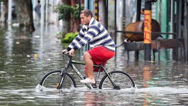 The streets of Buenos Aires are completely flooded due to the days of storms and rain that Argentina lives , March 12, 2024