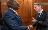 Ruto y Blinken sostuvieron una conversación por teléfono sobre la urgencia de desplegar la misión de seguridad en Haití.