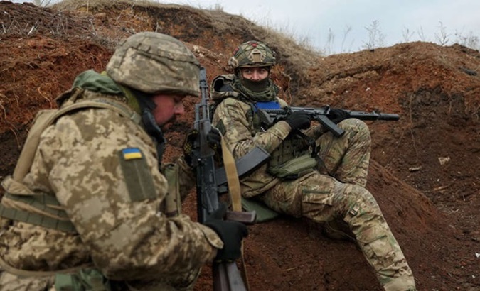 Mercenaries near the Russian border regions of Kursk and Belgorod, March 13, 2024.