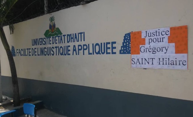 The rectorate condemned an attack against one of its faculties by an armed group operating in Port-au-Prince. Mar. 15, 2024.