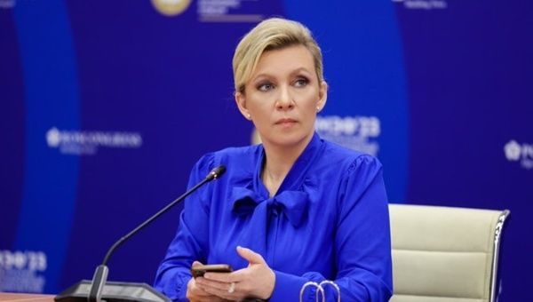 Russian Foreign Affairs Ministry spokeswoman Maria Zahkarova.