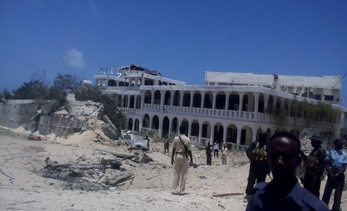 The UN in Somalia said the terrorist attack on the popular hotel was a violation of the values of the holy month of Ramadan. Mar. 18, 2024.