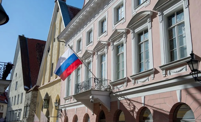 Russian Embassy in Tallinn, Estonia, 2018