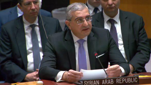 Permanent Representative of Syria to the United Nations, the Ambassador, Qusai Al-Dahhak, March 21, 2024