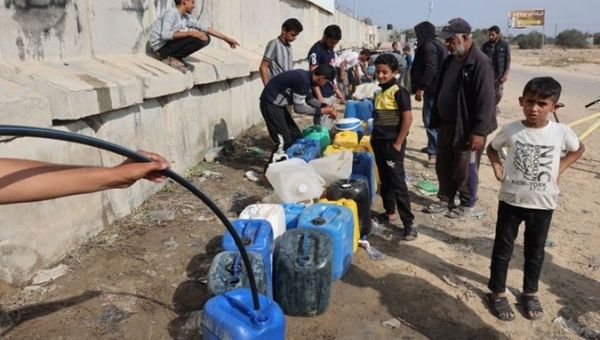 The Palestinian Water Authority denounced last week that the Israeli army destroyed 40 percent of the water infrastructure in Gaza and damaged much of the rest. Mar. 25, 2024. 