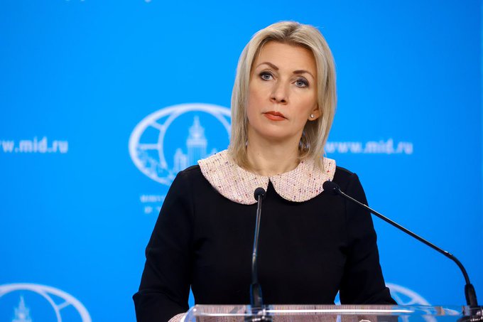 Maria Zajarova, spokesperson of the Russian Foreign Ministry, March 29, 2024