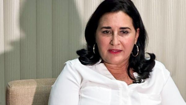 Johana Tablada, deputy director general of the United States of the Ministry of Foreign Affairs of the Republic of Cuba (MINREX), April, 2, 2024