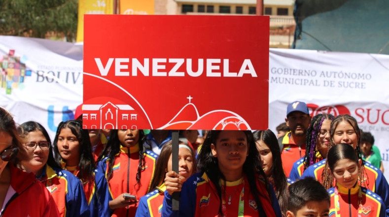 Selección venezolana lista para los I Juegos Bolivarianos de la Juventud Sucre 2024