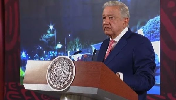 Mexican President Andres Manuel Lopez Obrador, April 9, 2024.