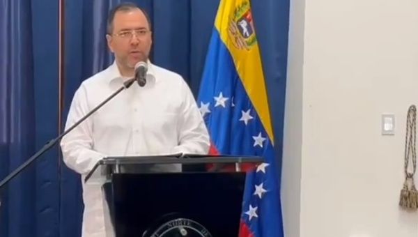Venezuelan Foreign Affairs Minister Yvan Gil, April 9, 2024.