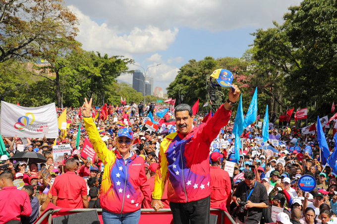 President Nicolas Maduro, April 12, 2024