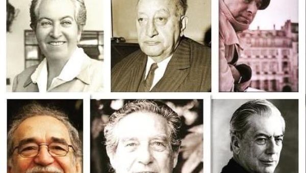 The six Latin American writers who have won a Nobel Prize in Literature.