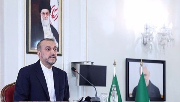 Iranian Foreign Affairs Minister Hossein Amir-Abdollahian.