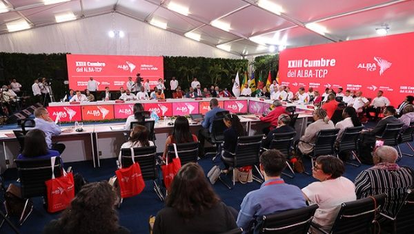 XXIII ALBA-TCP summit held in Caracas. Apr. 24, 2024. 