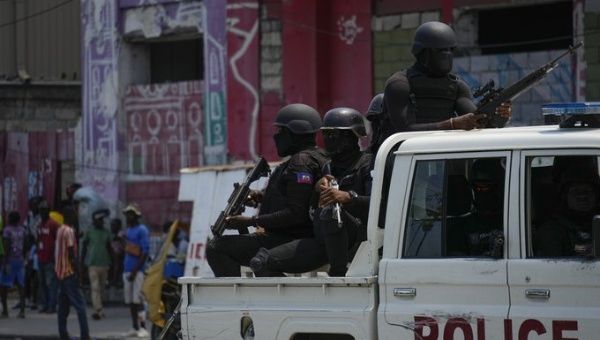 Haitian Police Troops, April 2024