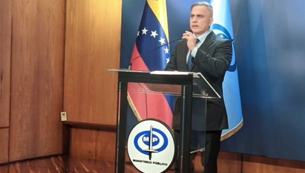 Venezuelan Attorney General Tareck William Saab, May 2, 2024.