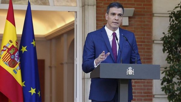 Pedro Sánchez, head of the Spanish government.