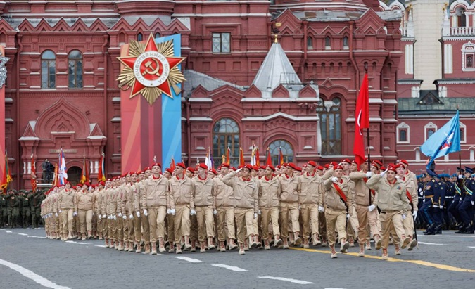 Victory Day parade in the Red Square, Moscow, Russia, May 9, 2024.