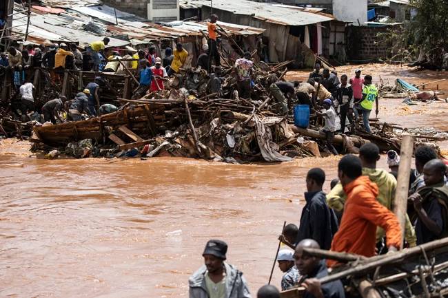 Floods affecting zones of East Africa, May 9, 2024