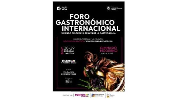 Oficial Flyer of the Gastronomy Forum, May 9, 2024