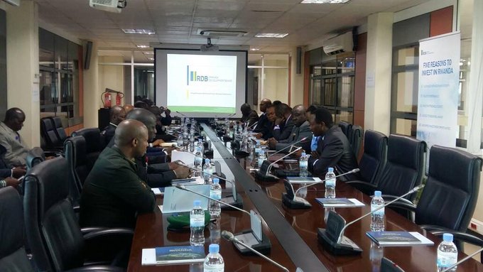 Delegation of the National Defense College in Rwanda, May 15, 2024