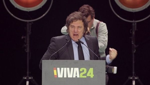 Argentine President Javier Milei, May 19, 2024.