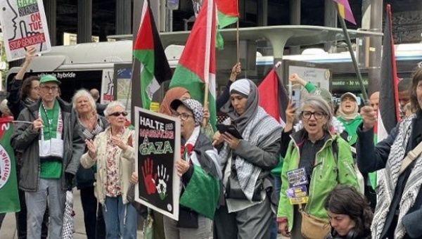 Demostrators Pro-Palestine, May 2024