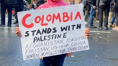 Declaration of Colombia Stands With Palestine, May 2024